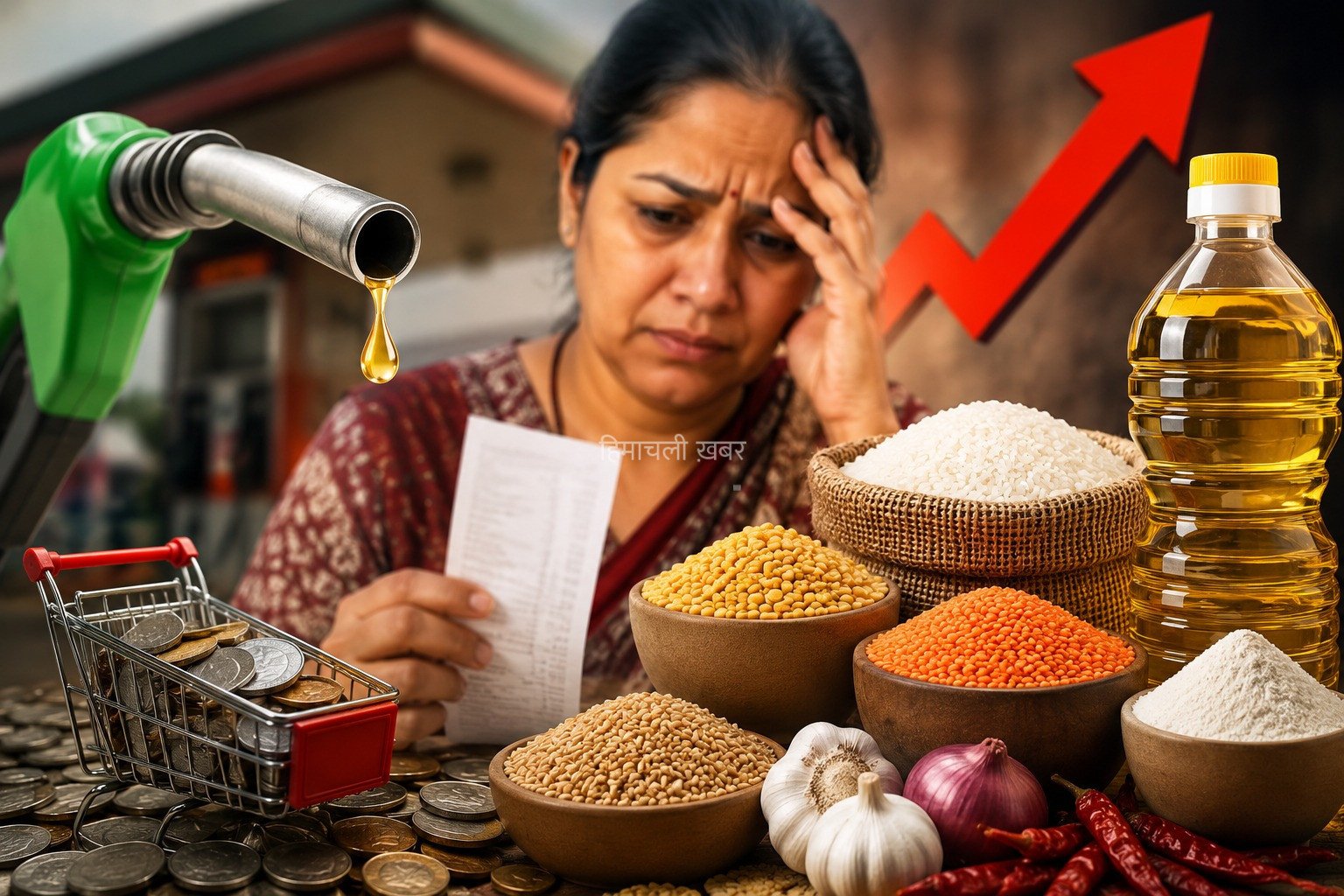 ​​​बड़ी खबर: महंगाई का​​ डबल धमाका! पेट्रोल-डीजल के बाद अब रसोई पर पड़ा असर​​​​