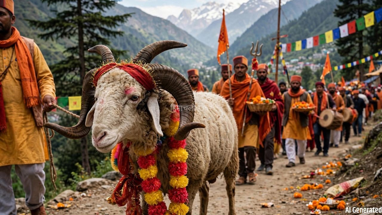 Lokjat Yatra 2026: मां नंदा की यात्रा में सबसे आगे क्यों चलता है 4 सींगों वाला मेढ़ा? जानें कहां तक जाता है चौसिंग्या खाडू​​