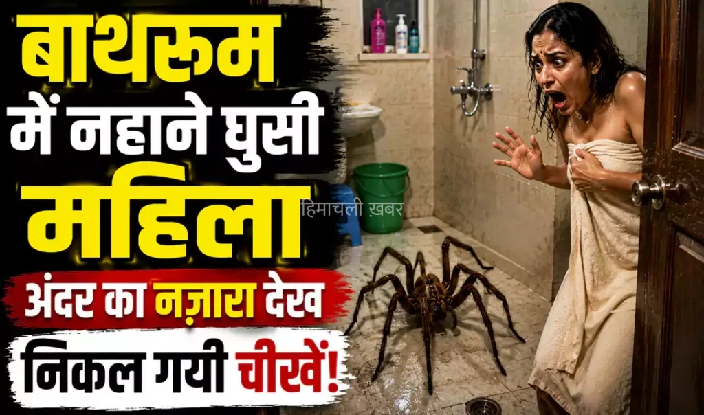 bathroom me makdi