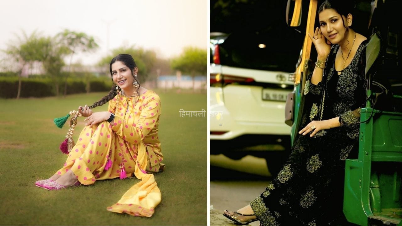 फेस्टिव सीजन में चाहिए देसी कुड़ी वाइब, सपना चौधरी के सूट लुक्स से लें आइडिया​