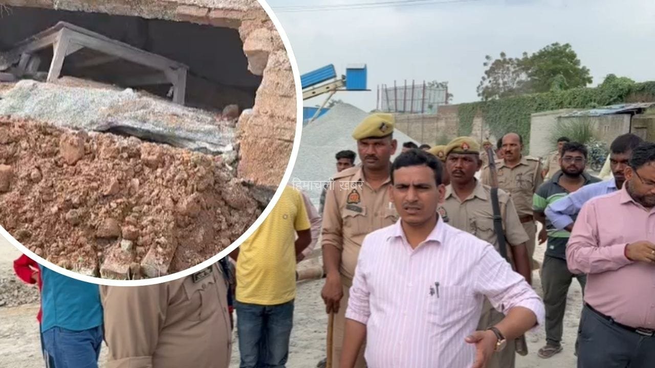 मिर्जापुर के क्रेशर प्लांट में ब्लास्टिंग के दौरान हादसा, 4 मजदूरों की मौत​
