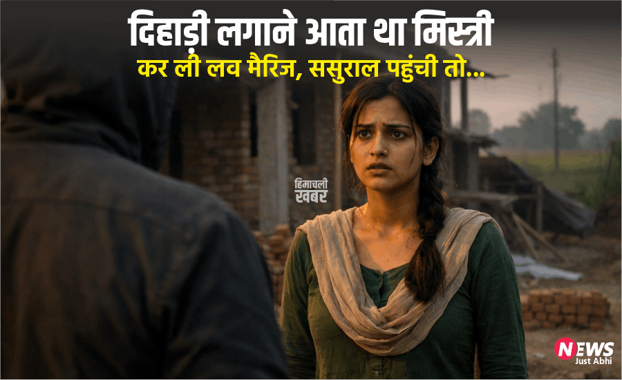 दिहाड़ी लगाने आता था मिस्त्री फिर कर ली लव मैरिज, ससुराल पहुंची तो पता चली असलियत, अब थाने के काट रही चक्कर